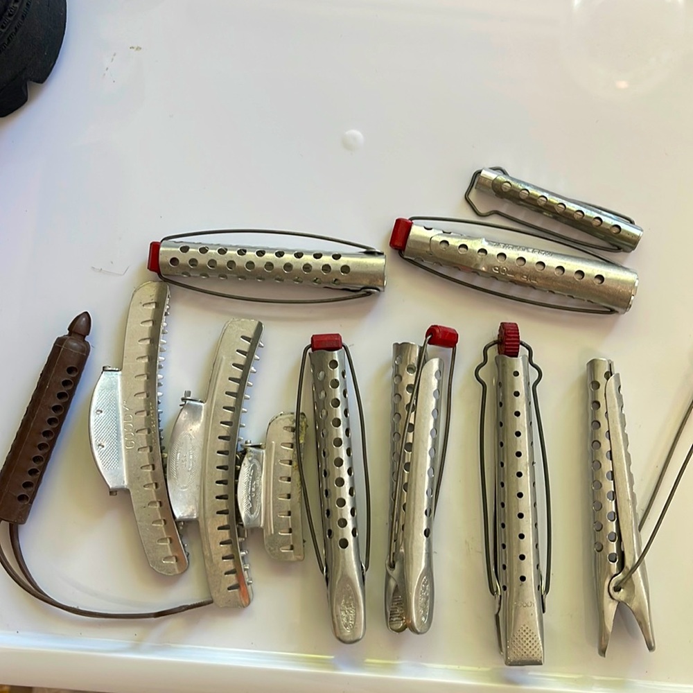 Vintage hair clips bundle
